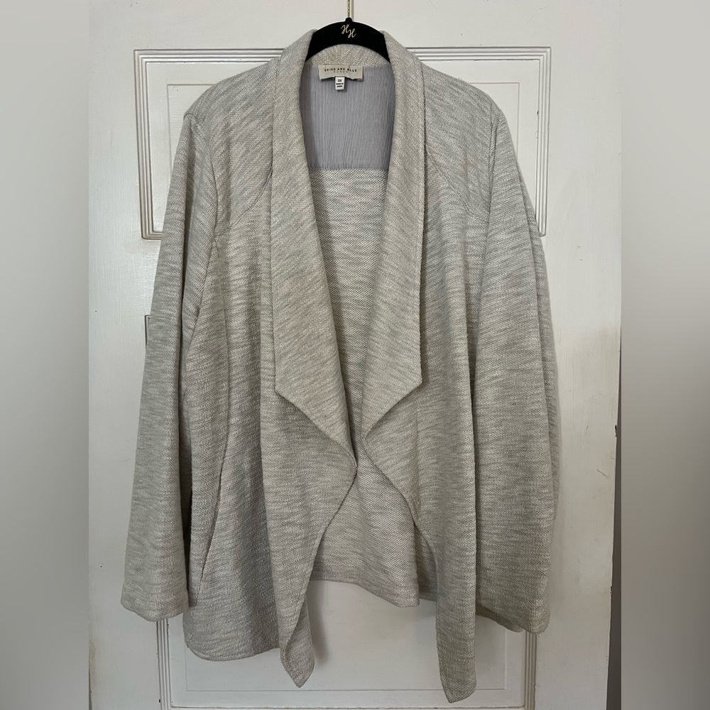 Skies Are Blue Sonja wide collar soft blazer